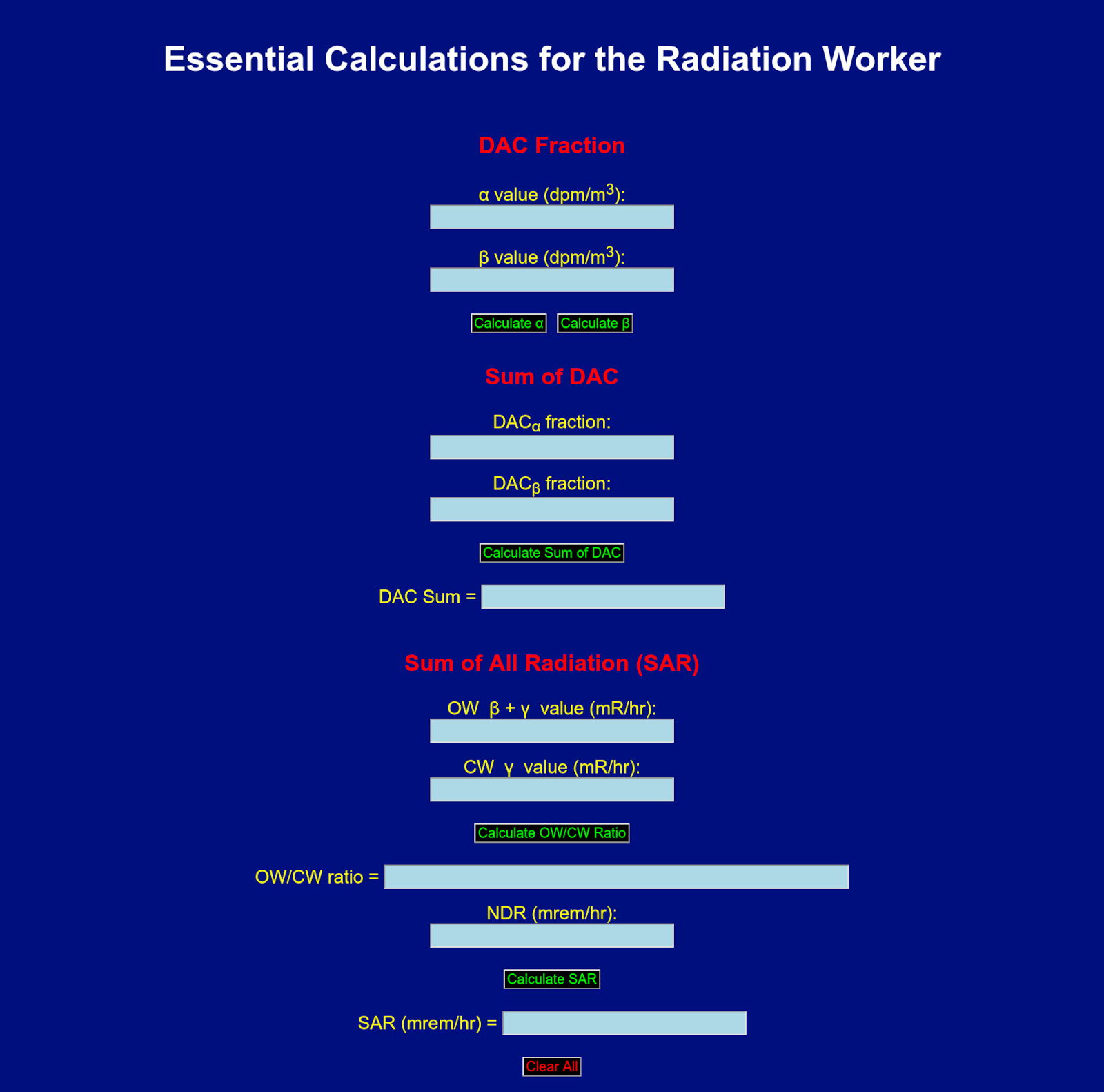 RCT Calculator